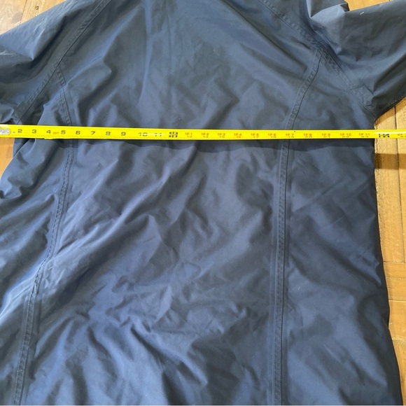 Vintage LL Bean Winter Coat Parka Womens Large Petite Lined Hooded Navy Warm - Picture 13 of 13